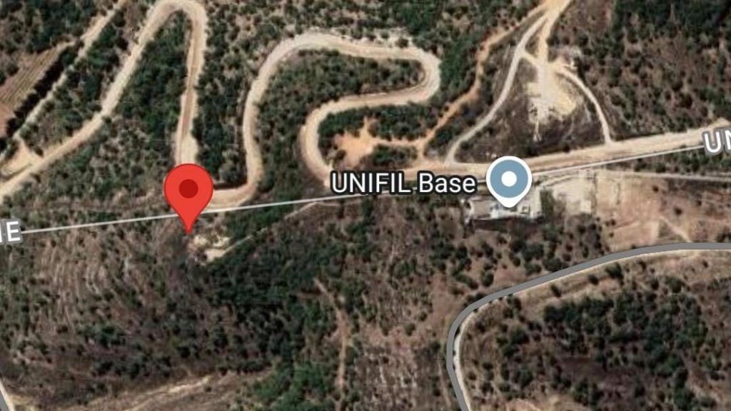 Israel Wall south Lebanon Yaroun